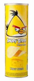 Чипсы картофельные Angry Birds со вкусом сыра 100г