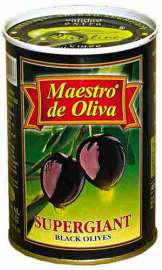 Маслины Maestro de Oliva супергигант с/к 425г ж/б