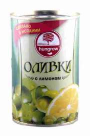Оливки Hungrow с лимоном 300г