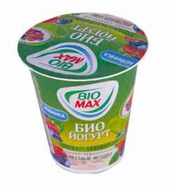 Йогурт вязкий Bio-Max лесные ягоды 2,6% 290г
