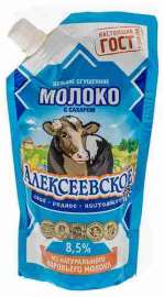 Молоко сгущенное Алексеевское с сахаром 8,5% 270г д/п