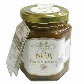 Мёд гречишный Лесные угодья натуральный 250г ст/б