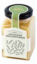 Мёд натуральный Медовый дом Абхазский эвкалиптовый цветочный 320г ст/б