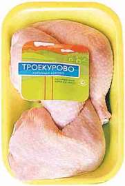 Окорок цыпленка охлажденный Троекурово кг