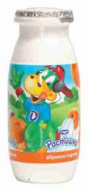 Йогурт Danone Растишка витамины+минералы земляника 1,6% 90г