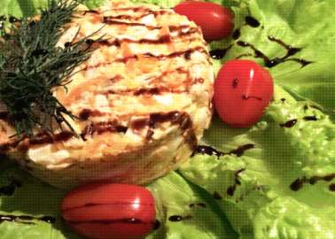 САЛАТ «НЕЖЕНКА» с курицей, черносливом и грецкими орехами🎄🍴😋#рецепт #салат #вкусноипросто